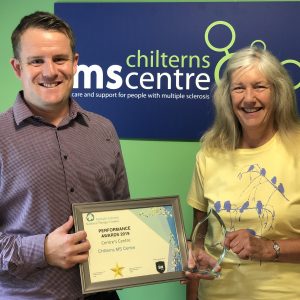 Chilterns MS Centre wins at the MSNTC Awards