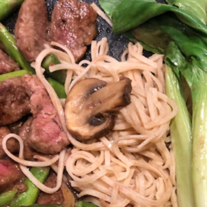 Chinese Beef and Noodles