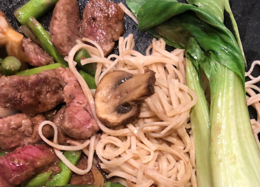 Chinese Beef and Noodles