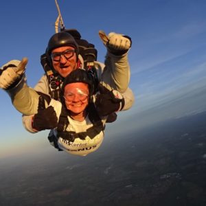 Skydivers finally take to the skies!