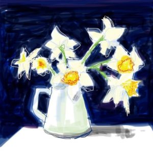 Art Challenge: Spring Daffodils