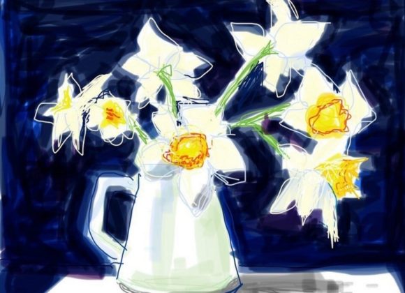 Art Challenge: Spring Daffodils