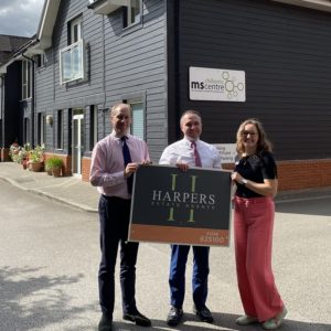 New partnership between Harpers Estate Agents and the Chilterns MS Centre