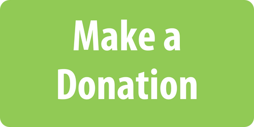 Green background with the text Make a Donation
