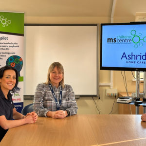 Ashridge Home Care working with the Chilterns MS Centre to promote independent living