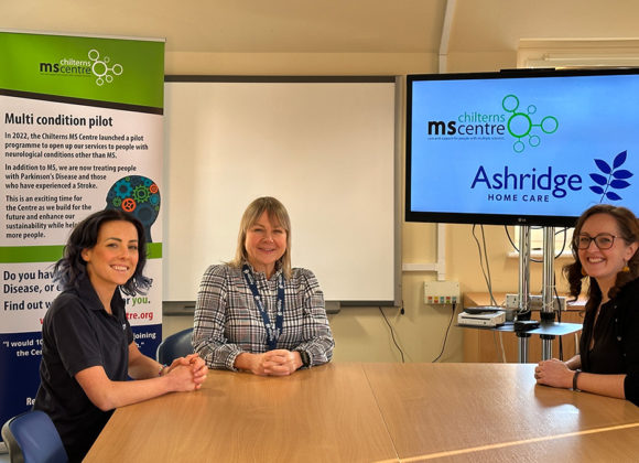 Ashridge Home Care working with the Chilterns MS Centre to promote independent living