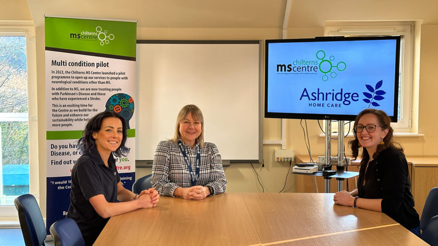 Ashridge Home Care working with the Chilterns MS Centre to promote independent living